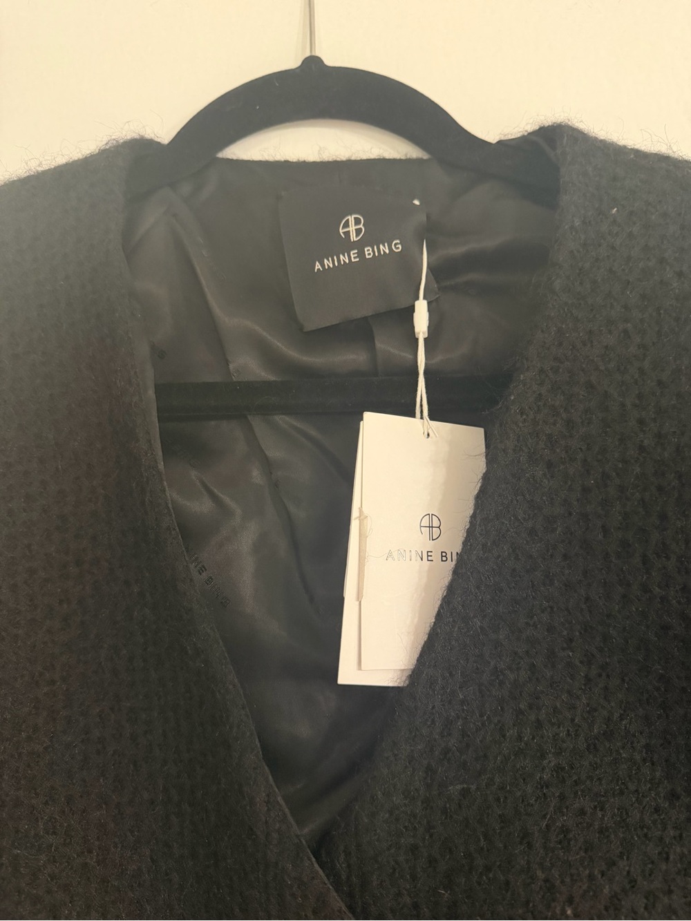 NWT Anine Bing Anitta Fitted Cardigan Medium - Picture 4 of 6
